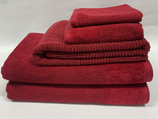 Bambury - Costa 5Pce Towel Set - Raspberry image 0