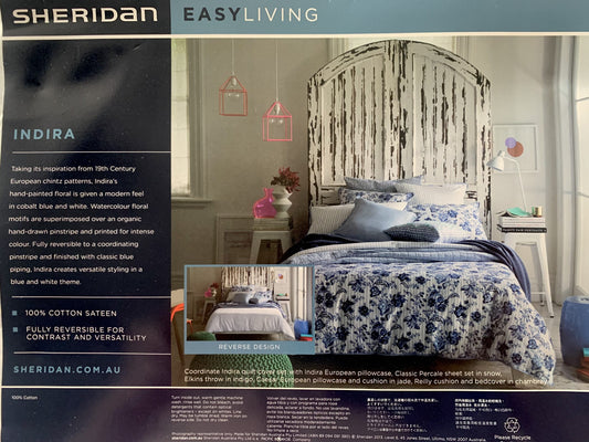 Sheridan King Quilt Set Indira-Chambray image 0