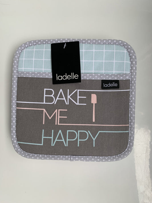 Ladelle Pot Mitt Bake Me Happy Set 2 image 0