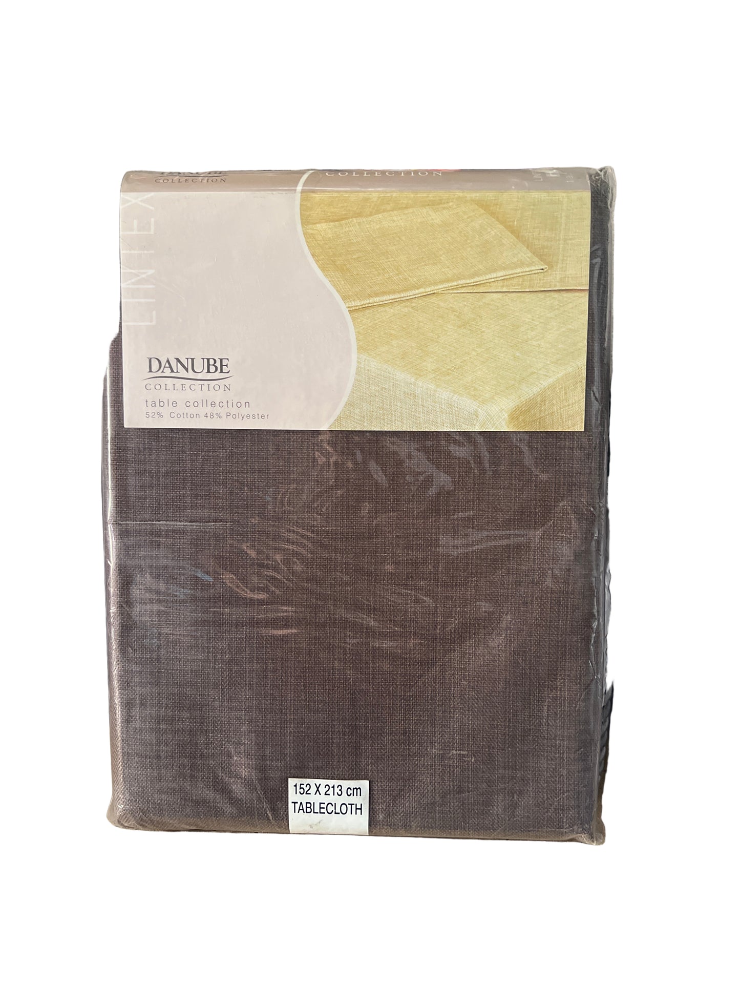 Danube Collection - Tablecloth - Brown - 152cm x 264cm