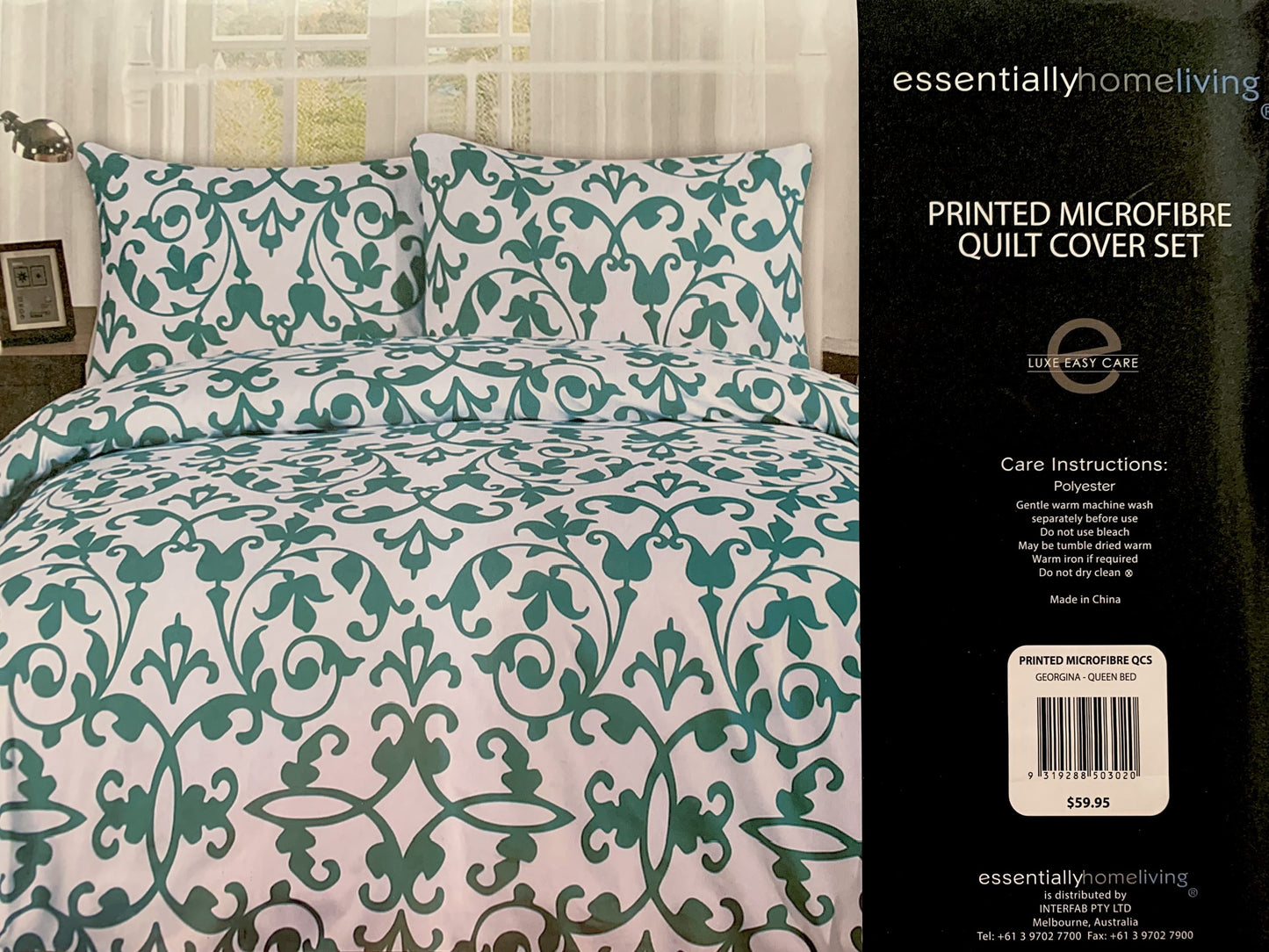 Essentially Home Living Queen Quilt Set - Georgina image 0