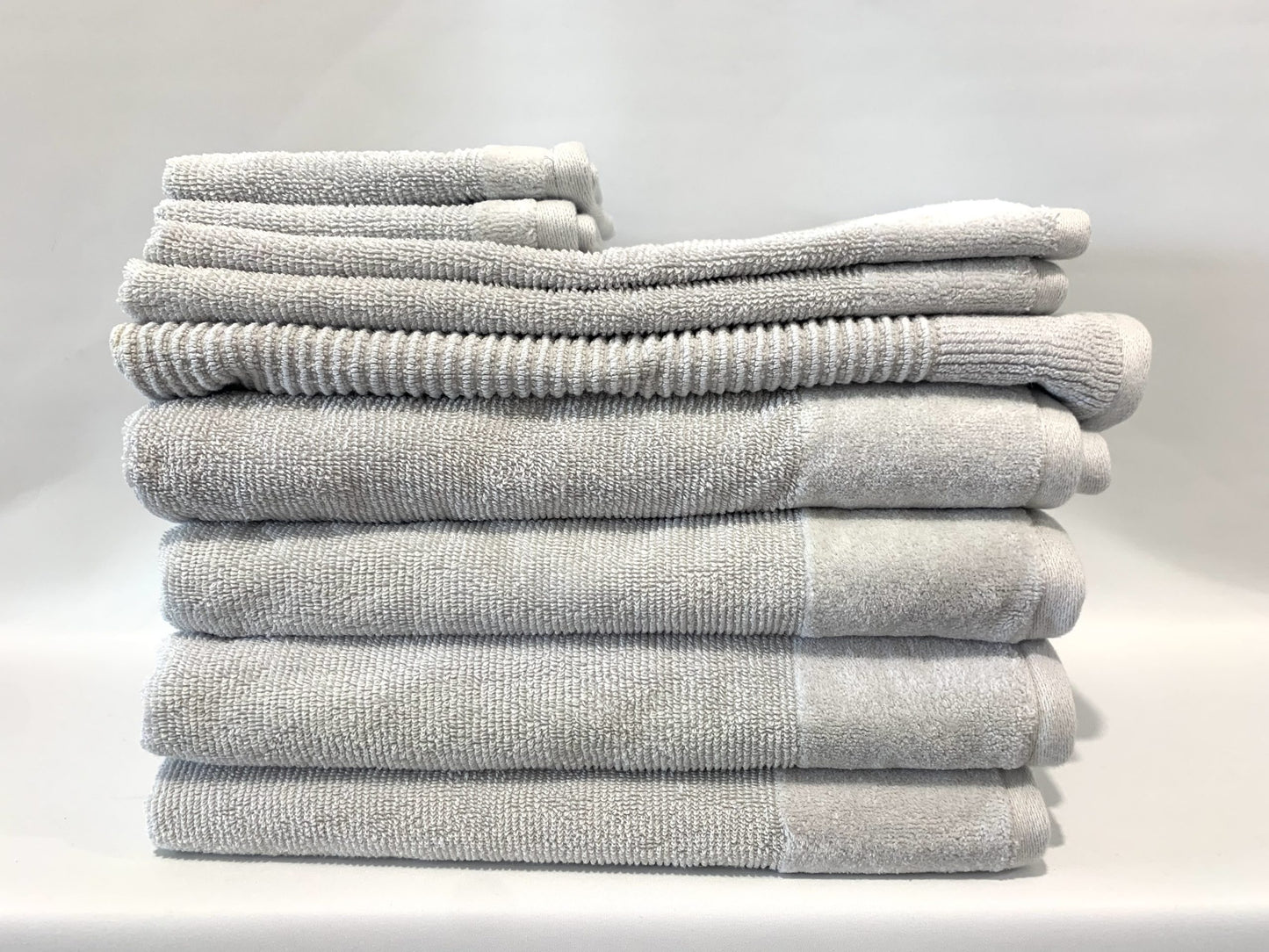 Bambury - Costa 9Pce Towel Set - Silver image 0