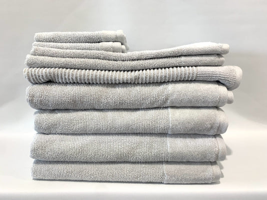 Bambury - Costa 9Pce Towel Set - Silver image 0