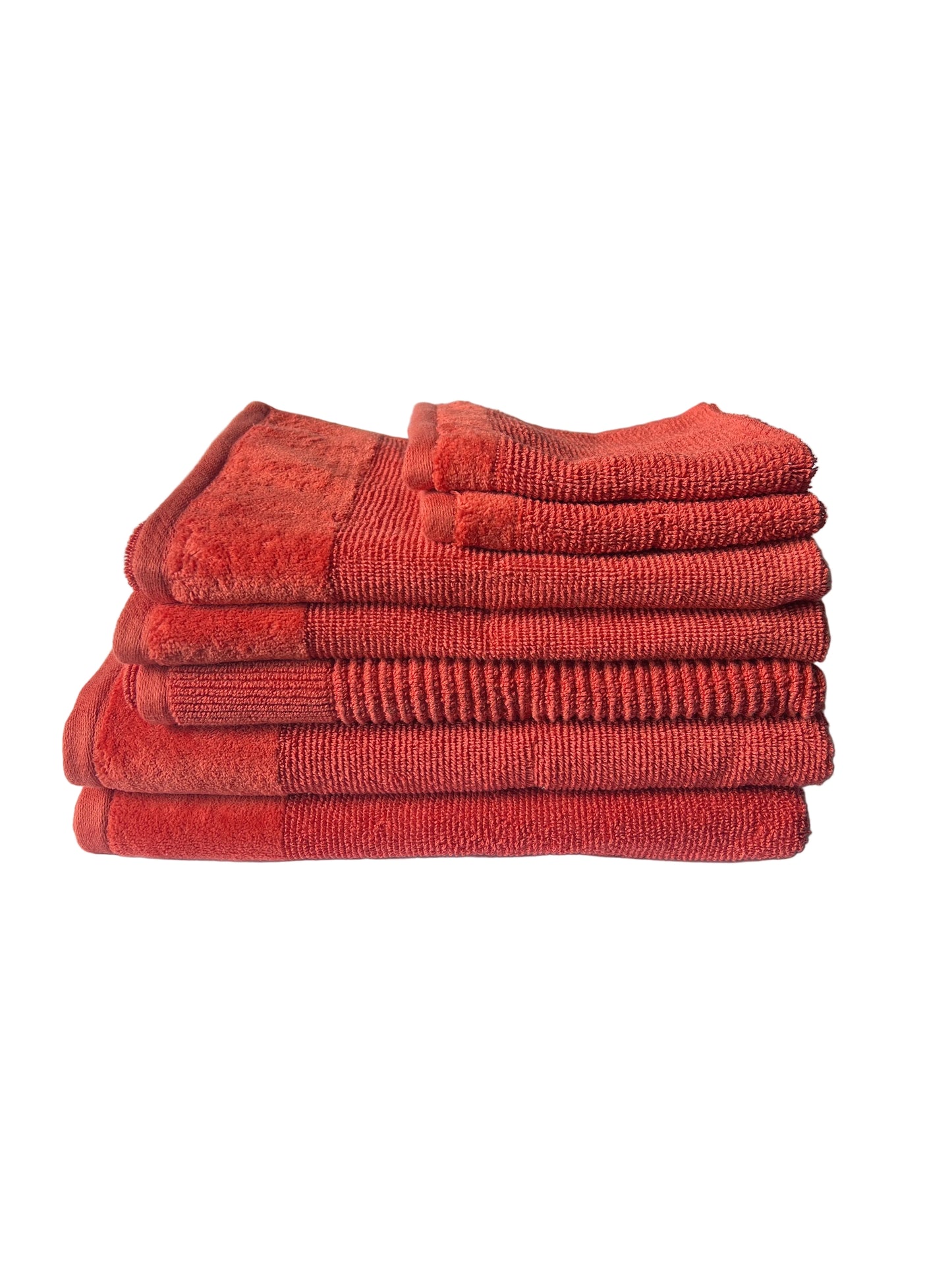 Bambury Costa 7pce Towel Set - Paprika