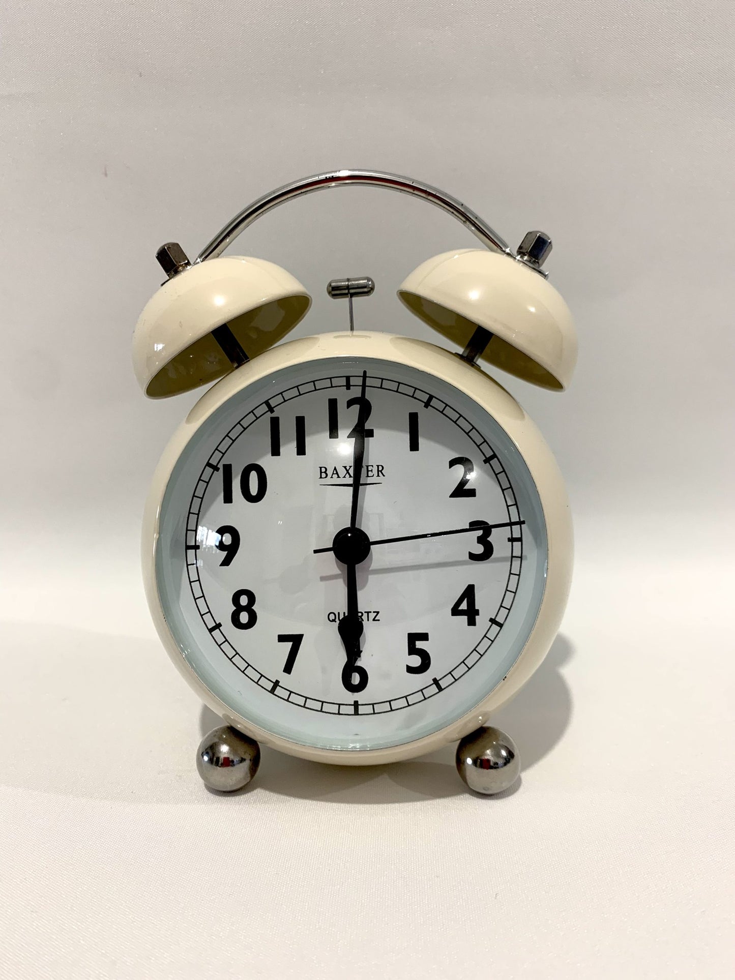 Bell Alarm Clock - Cream image 0