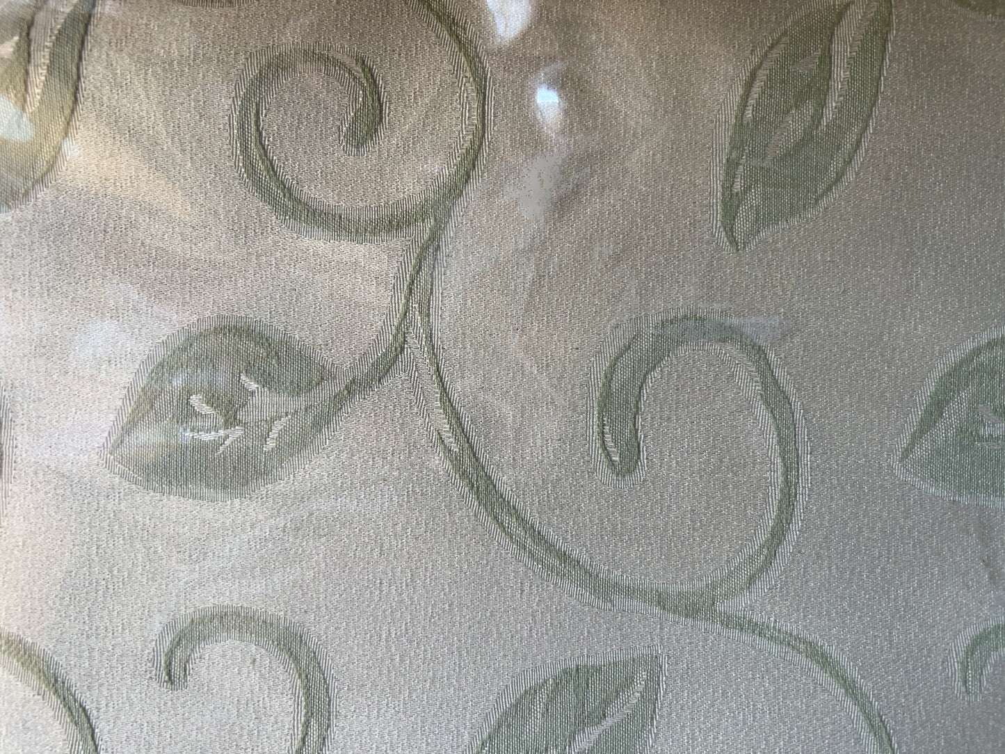 Luxury linens - Queen Quilt package - Vine Leaves- Olive