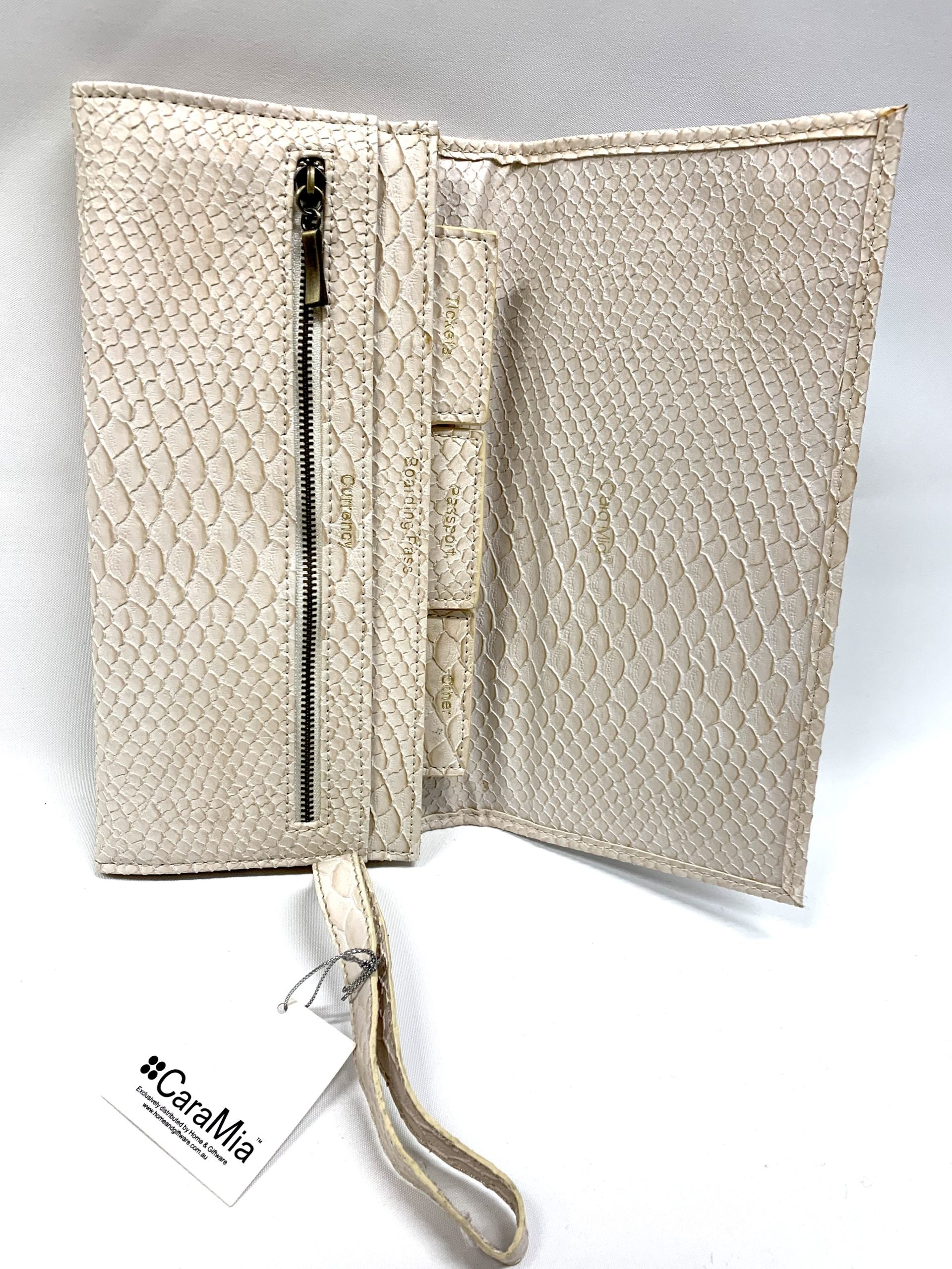 Cara Mia Travel Wallet - Cream image 1