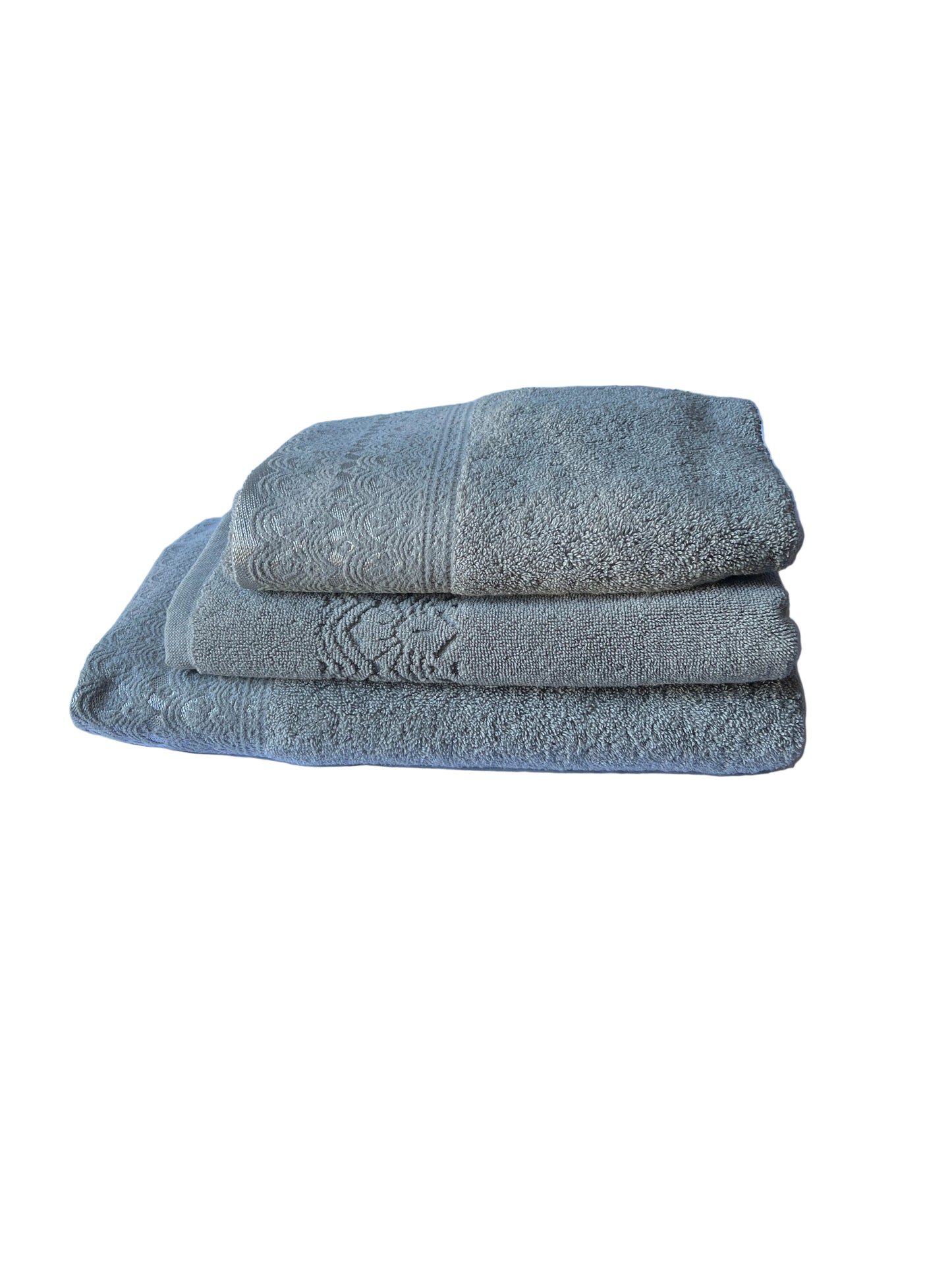 Bianca - Bath Towel 3pce Set - Victoria - Grey