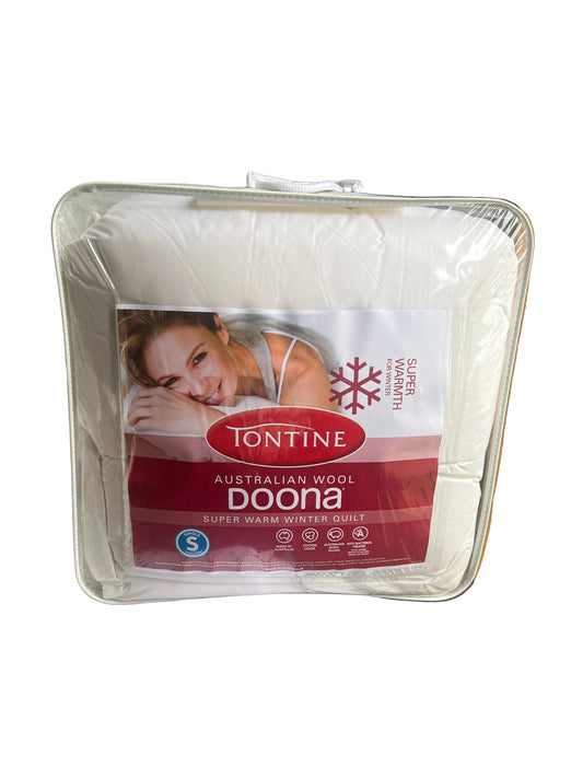 Tontine - Single - Australian Wool Doona - Super Warmth For Winter