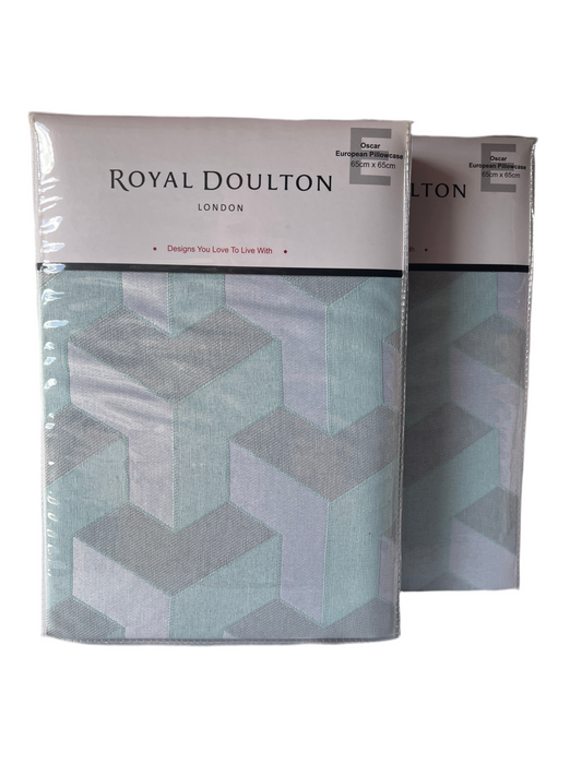 Royal Doulton - Super King- Oscar Teal Quilt Package
