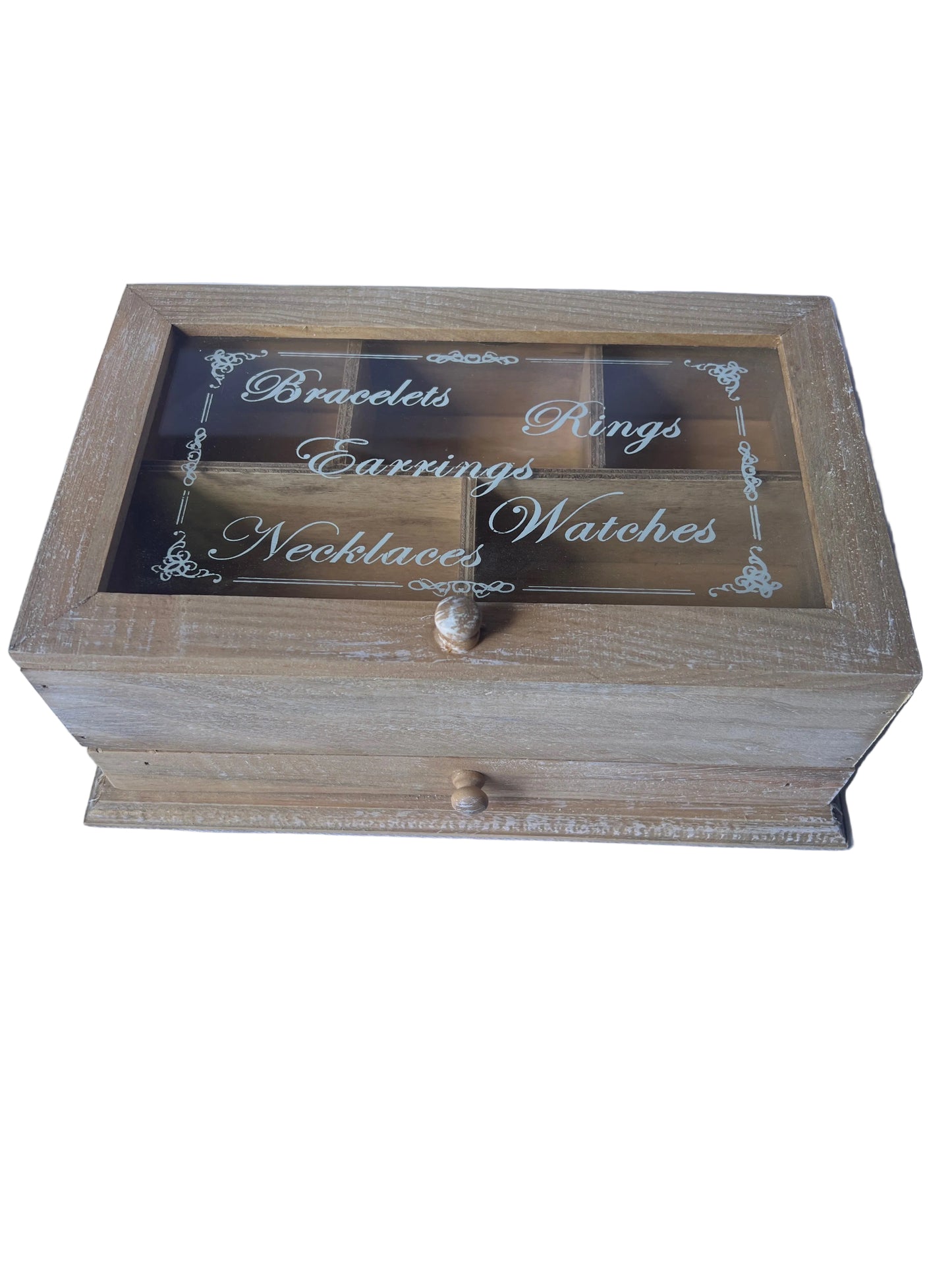 Jewellery Box Natural Timber.