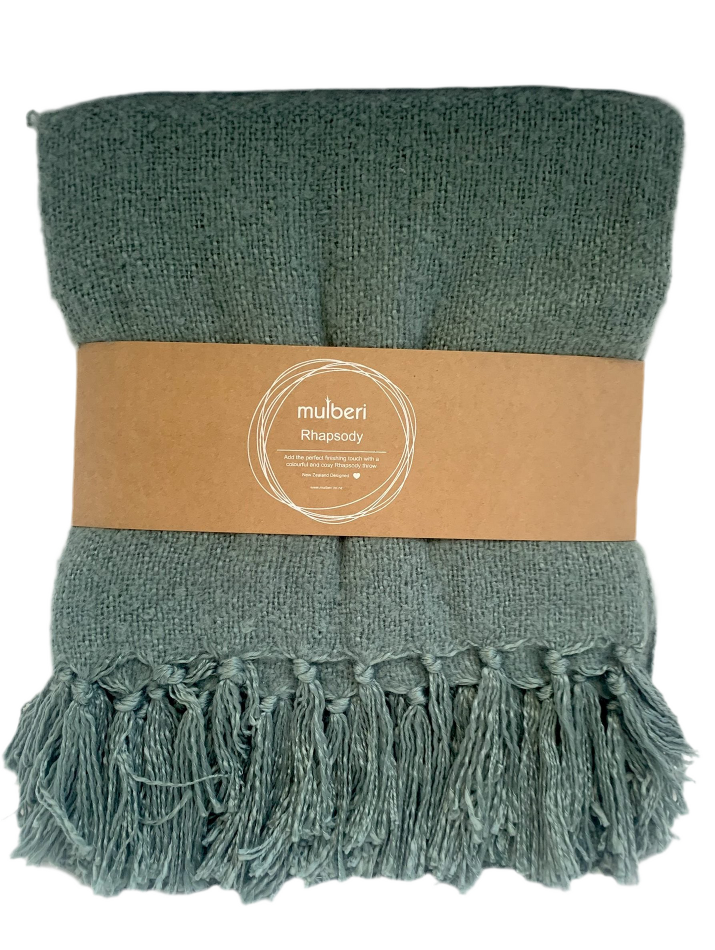 Mulberi Throw - Rhapsody Mineral Blue