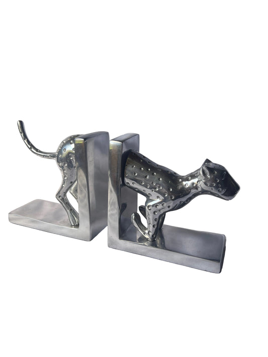 Book Ends Metal - Leopard