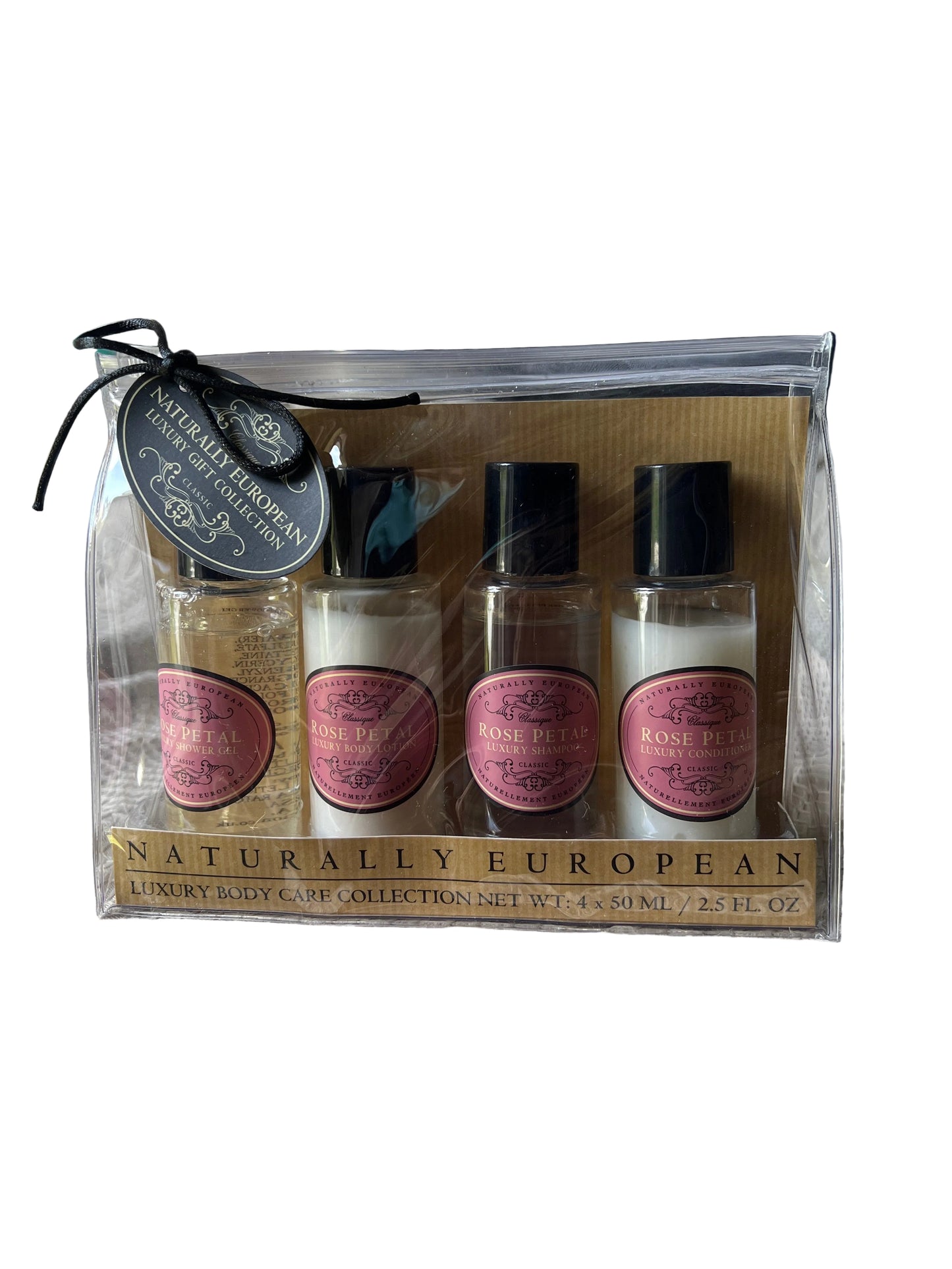 Naturally European Luxury Collection - Travel Pack - Rose Petal