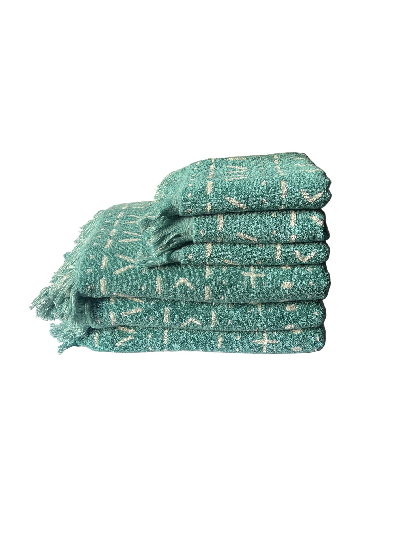 Bambury - 6Pce Towel Set Nomad - Kingfisher