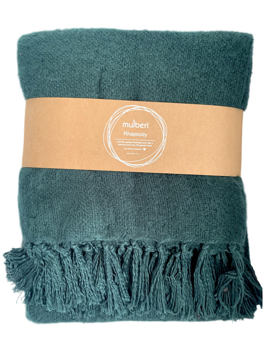 Mulberi Throw - Rhapsody Pine