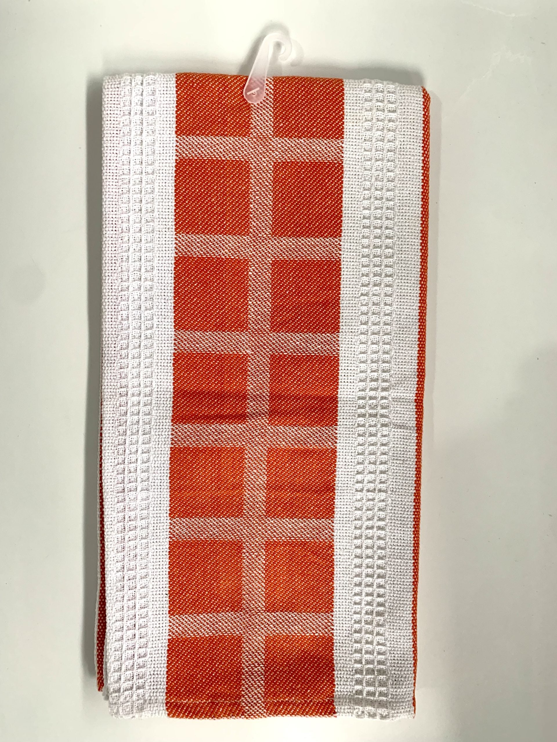 Lintex T Towel Checkers - Orange image 0
