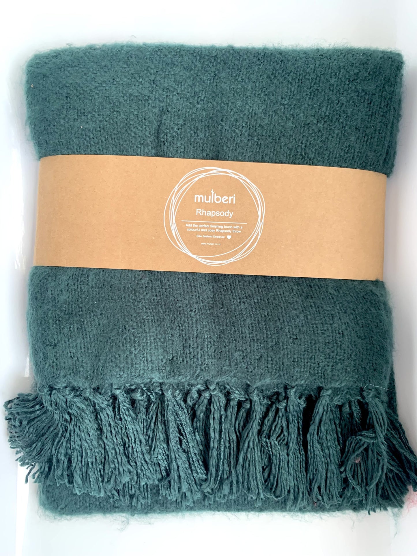 Mulberi Throw - Rhapsody Pine image 0