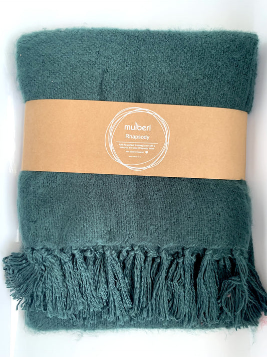 Mulberi Throw - Rhapsody Pine image 0