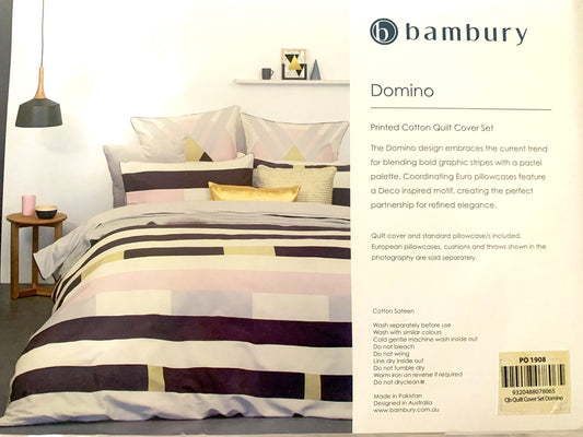 Bambury Queen Quilt Set - Domino image 0