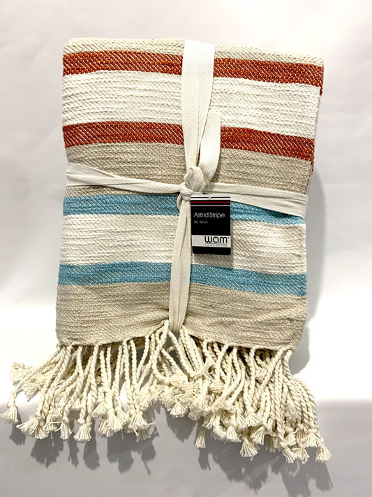 Astrid Stripe Throw - Multi image 0