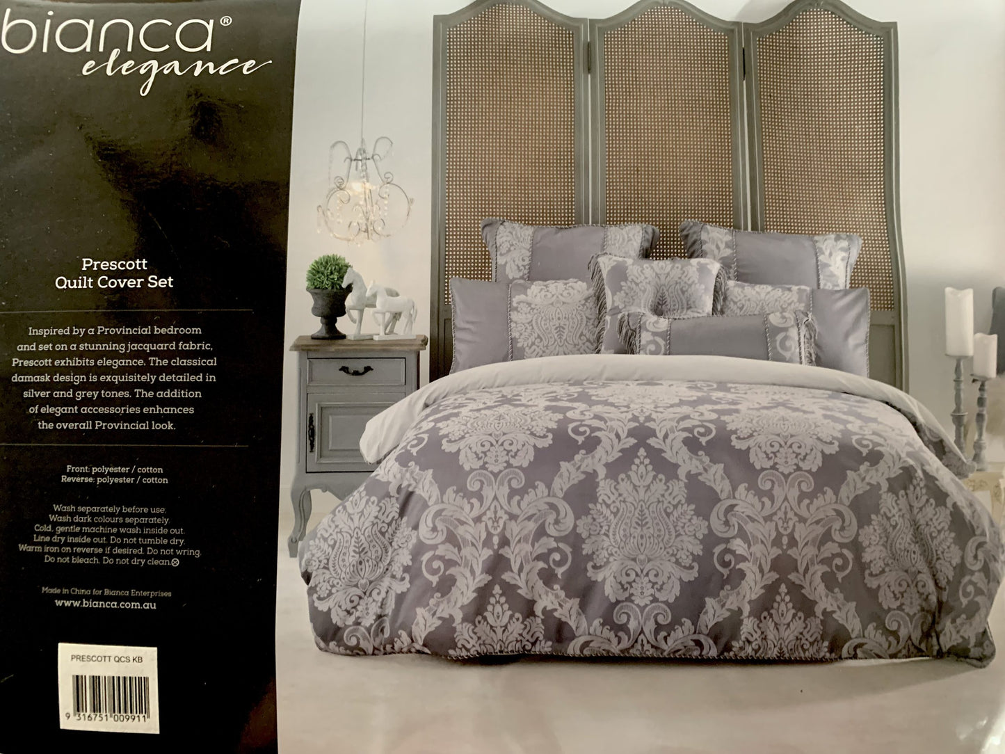Bianca Elegance King Quilt Set - Prescott image 0