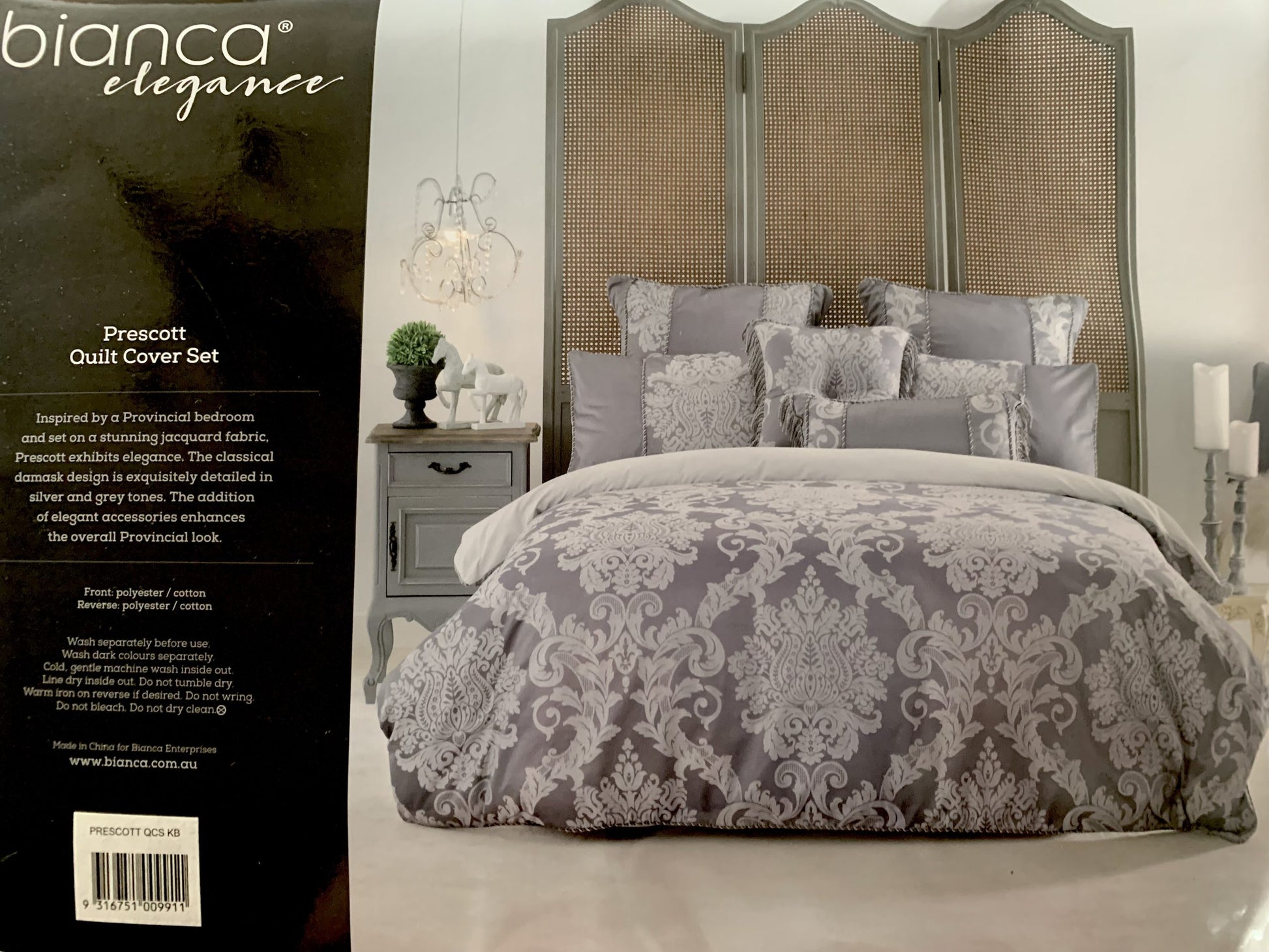 Bianca Elegance King Quilt Set - Prescott image 0
