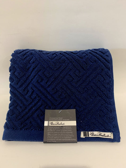 Florence Broadhurst - Chinese Key-Navy Hand Towel image 0