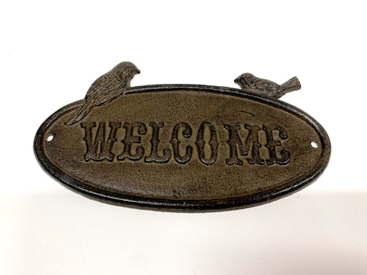 Metal Welcome Sign - Wall mounted image 0
