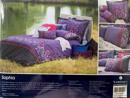 Bambury Super King Quilt Set - Sophia image 0