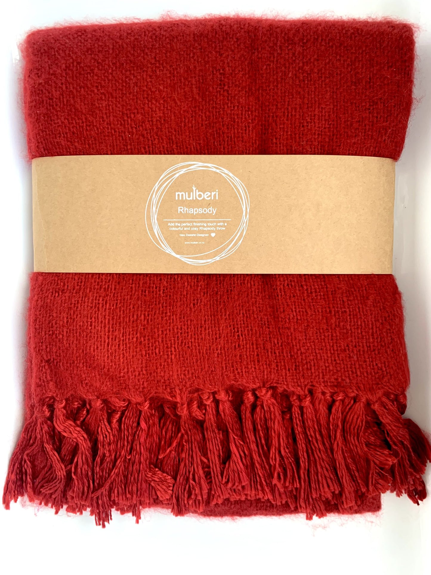 Mulberi Throw - Rhapsody Red image 0