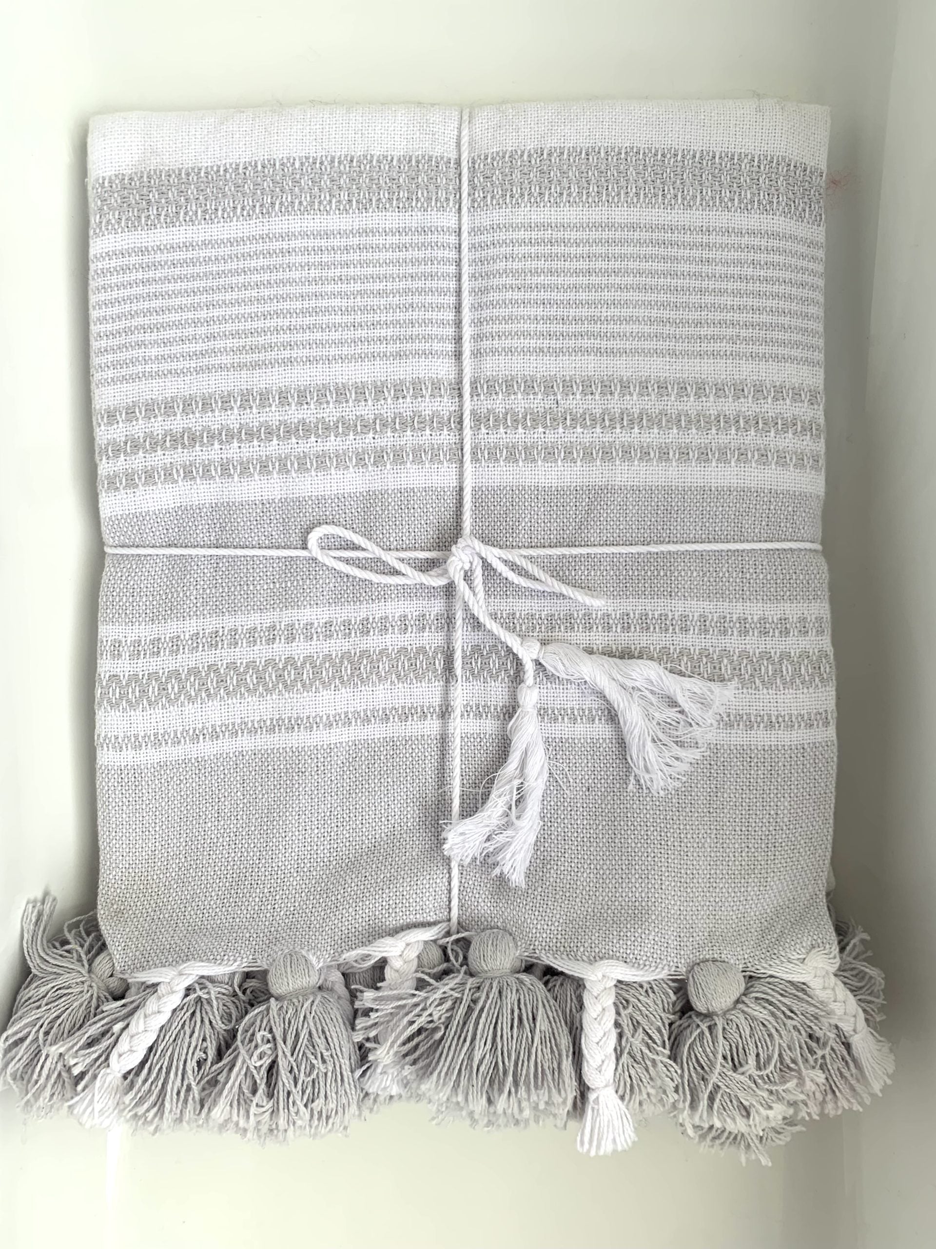 Bambury - Cotton Throw Silver image 0