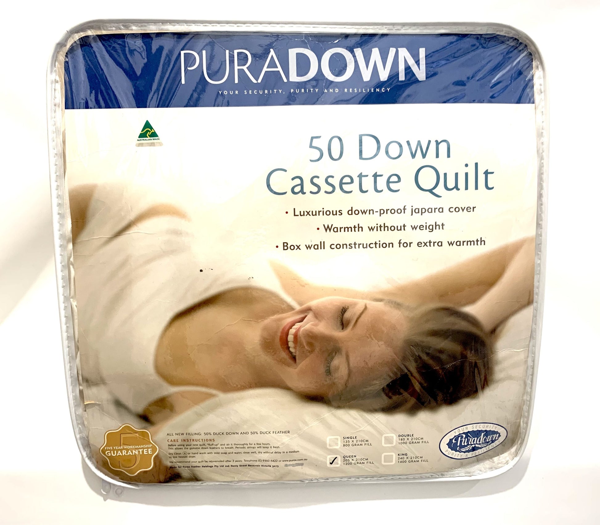 Pura Down - 50 Down Cassette Quilt - Queen image 0
