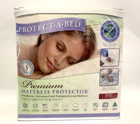 Protect a Bed - Premium Mattress Protector Waterproof -Double image 0