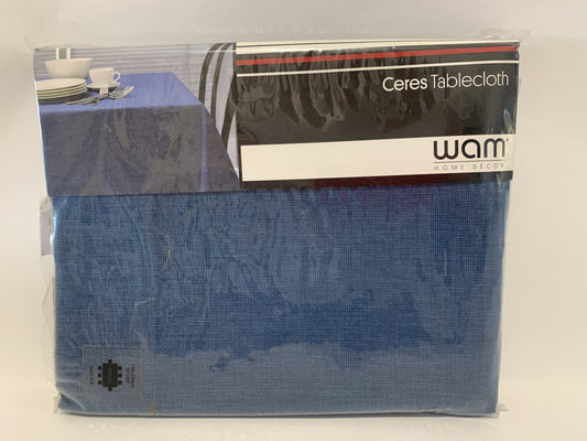 WAM Ceres Tablecloth 150 x 230cm Blue Cotton. image 0