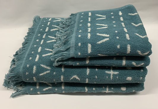 Bambury - 4Pce Towel Set Nomad - Kingfisher image 0