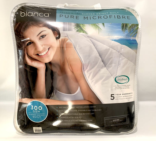 Bianca - Relax Right Pure Microfibre Quilt - Queen image 0