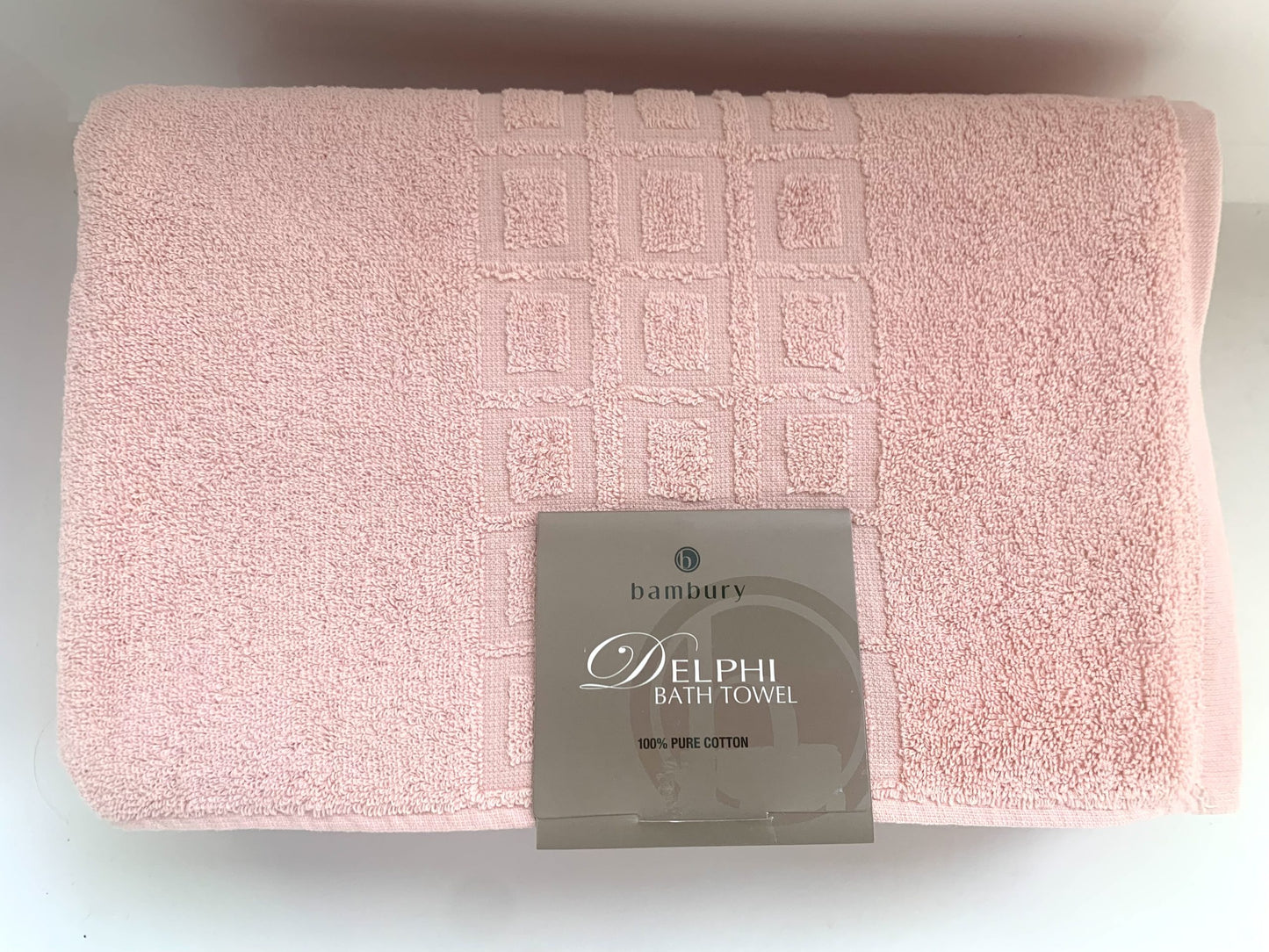 Bambury -Delphi Towel Tea Rose - 2 Pack image 0
