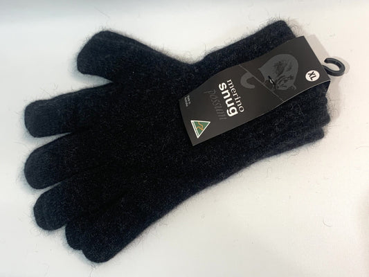 Merino Snug Possum Gloves - XL - Charcoal image 0