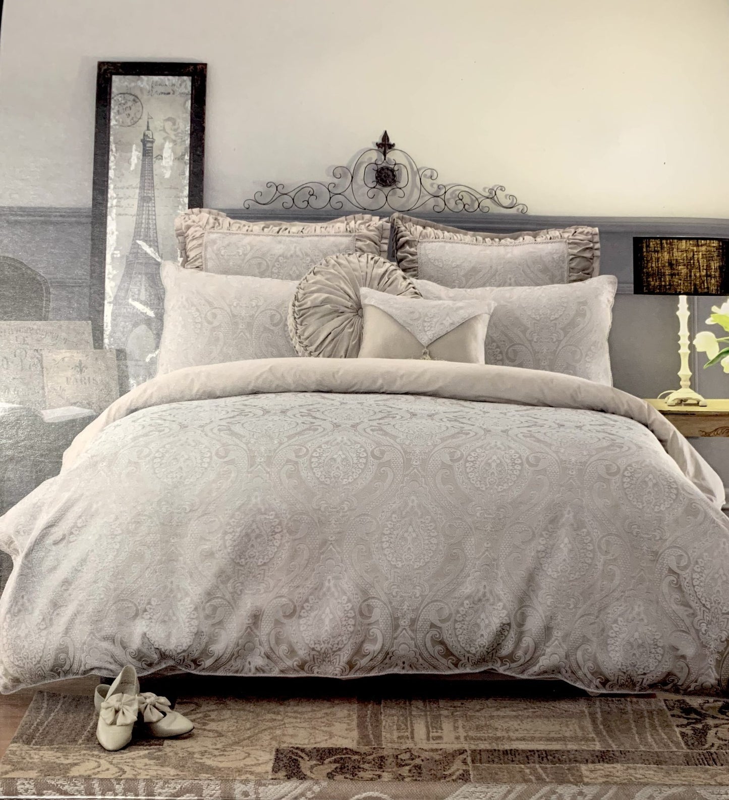 Bianca Elegance Super King Quilt Set - Kensington image 0