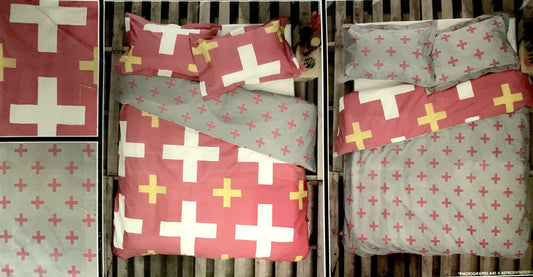 Ardor King Quilt Set Christo - Coral image 0