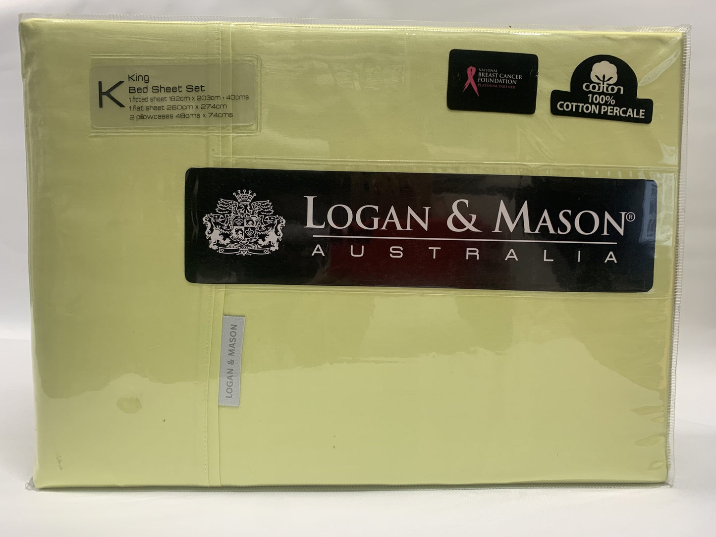 Logan & Mason -King Sheet Set - Sundance image 0